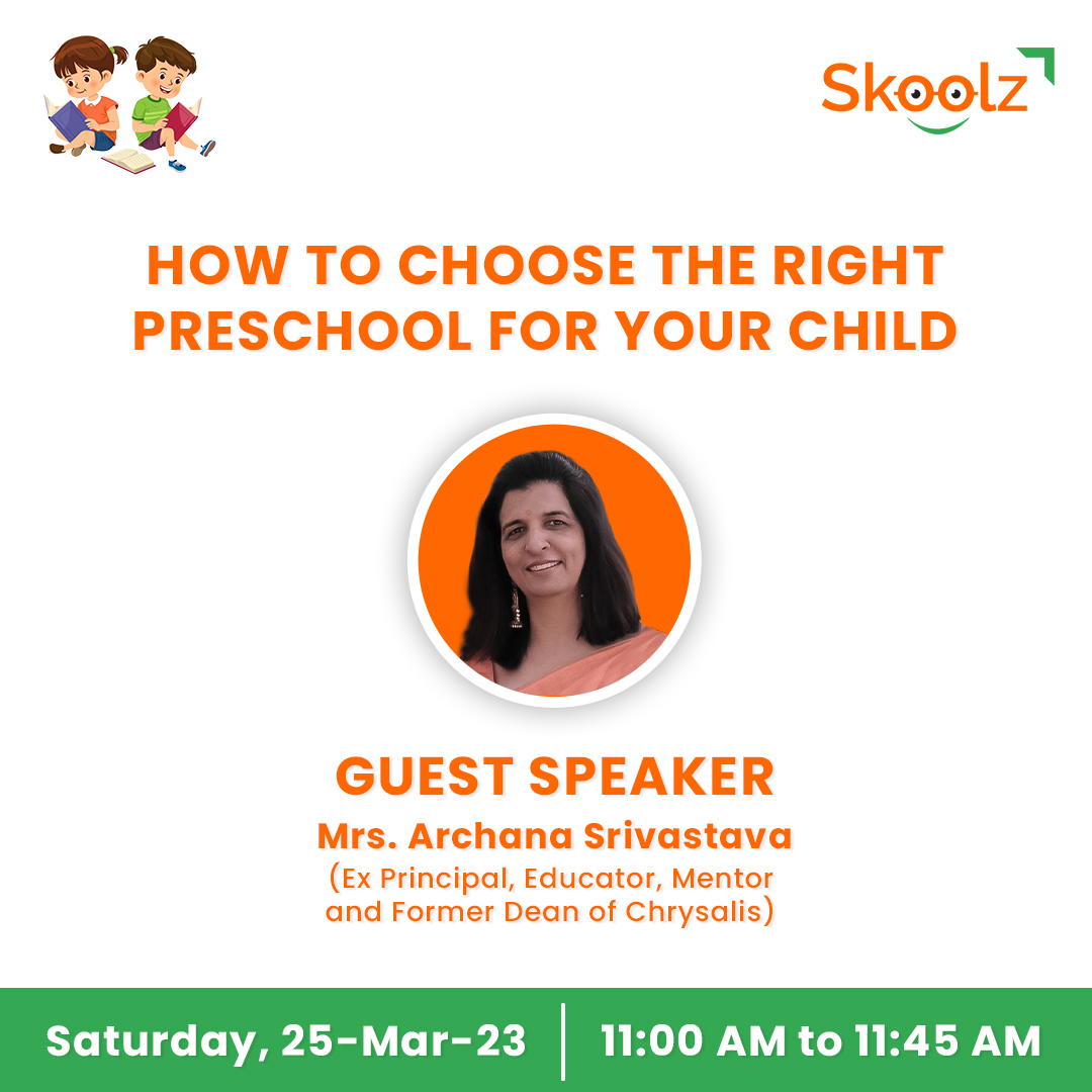 How to choose the right preschool for your child with Archana Srivastava